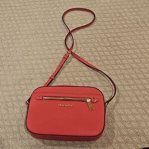 Michael Kors Pink Shoulder Crossbody Bag EUC